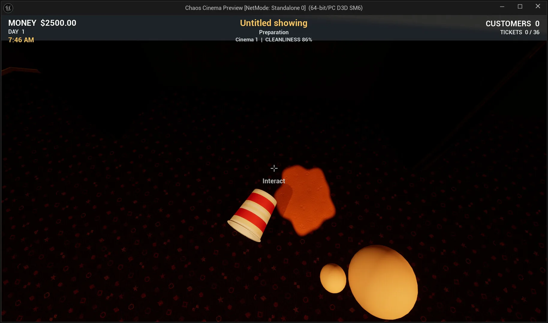 Chaos Cinema Screenshot