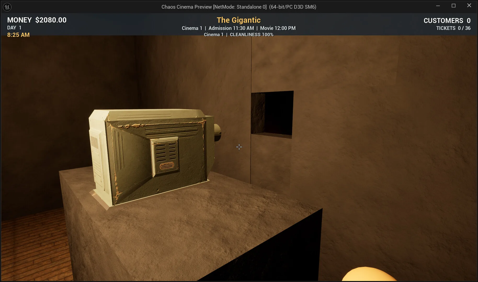 Chaos Cinema Screenshot