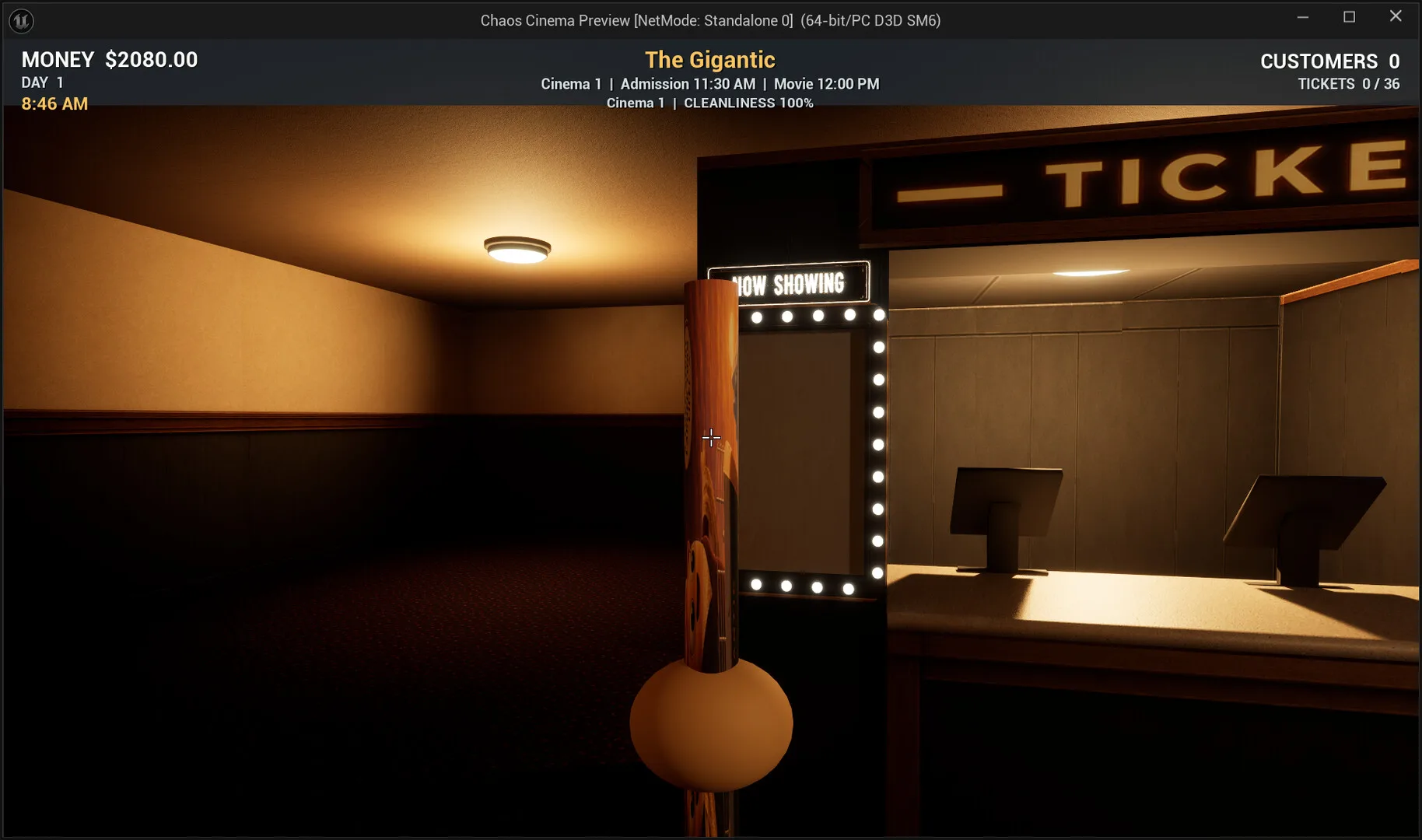 Chaos Cinema Screenshot