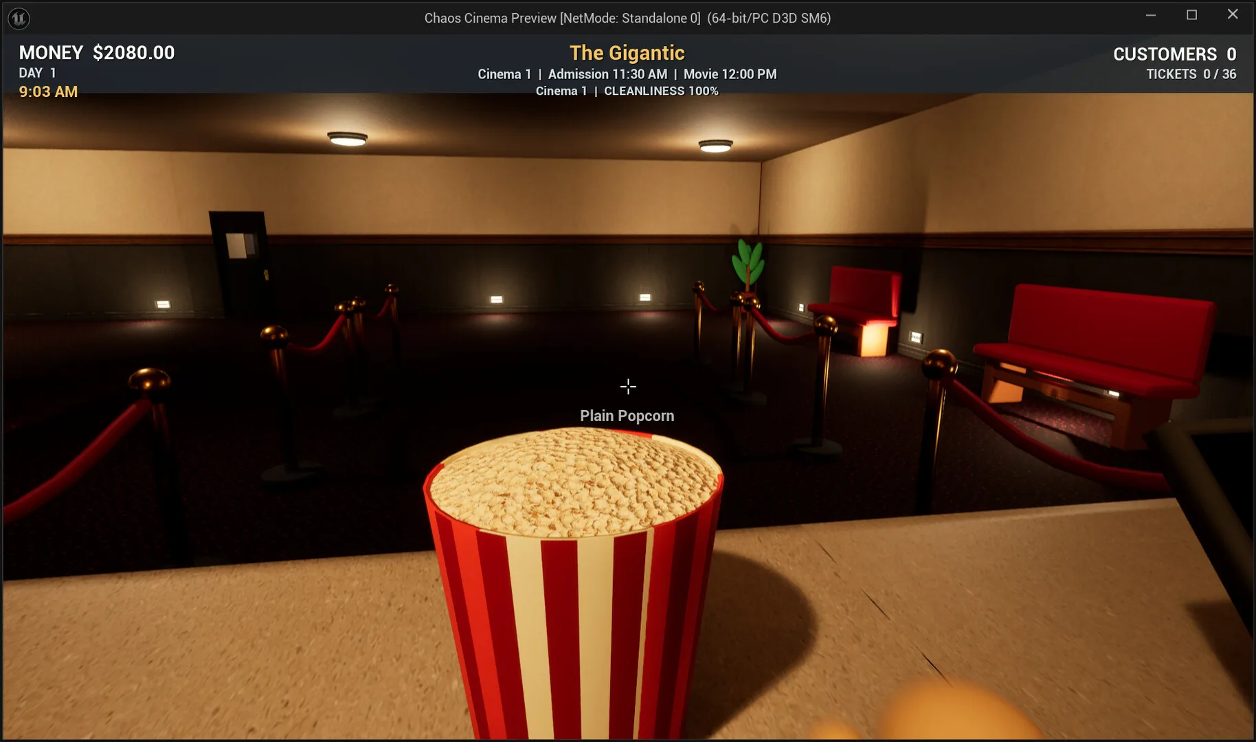 Chaos Cinema Screenshot