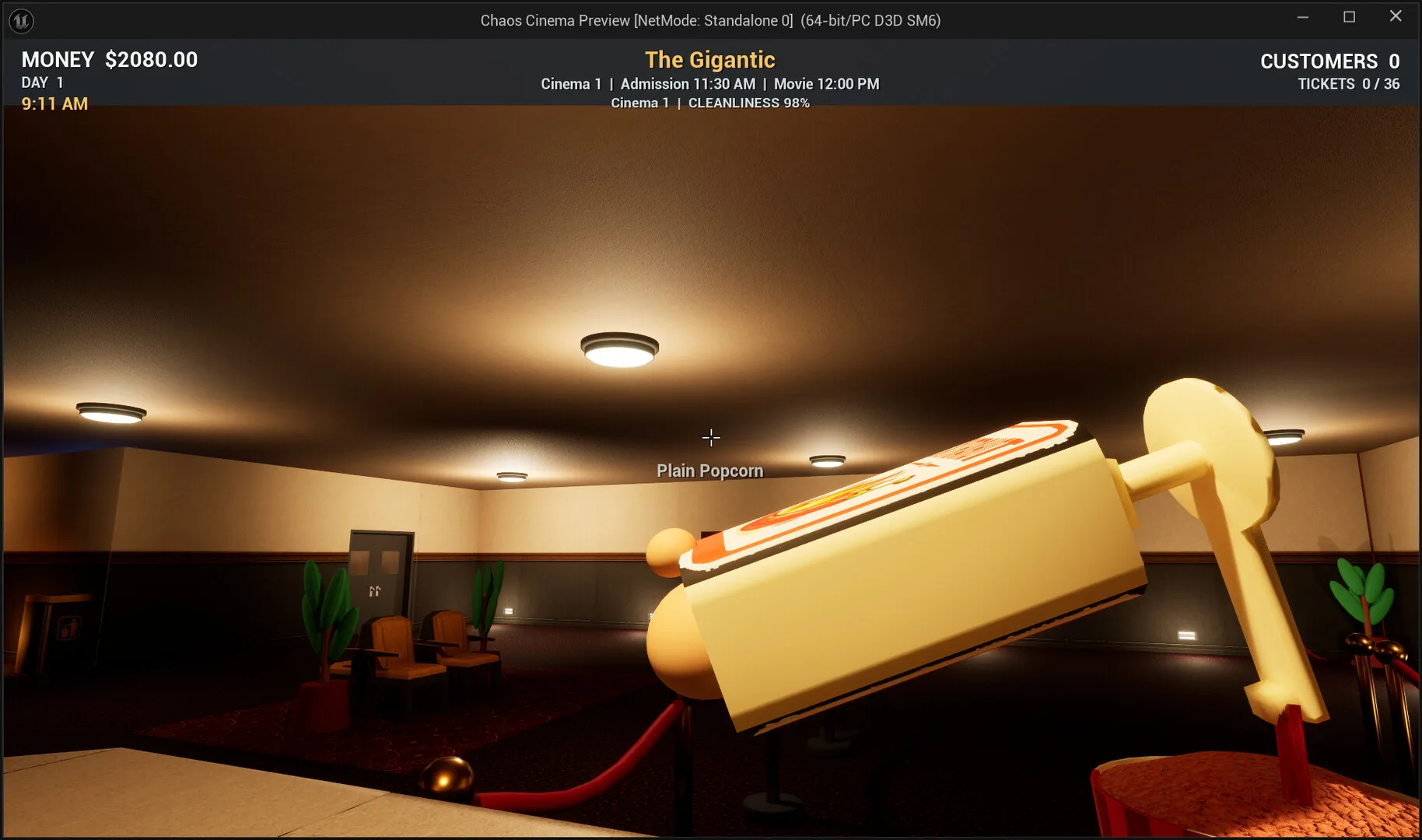 Chaos Cinema Screenshot